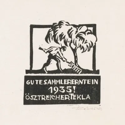Nieuwjaarswens Van Tekla Osztreicher