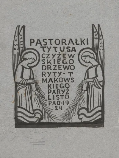 Niezrealizowany Projekt Karty Tytulowej Do Pastoralek 2