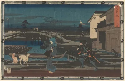 Night Attack From The Chushingura Honzo
