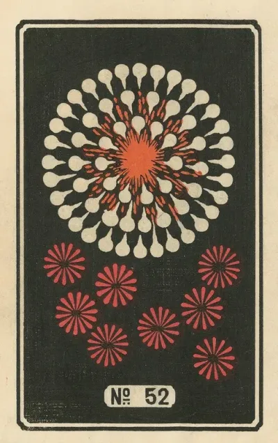 Night Fireworks No 52