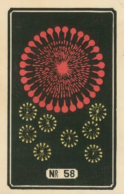 Night Fireworks No 58