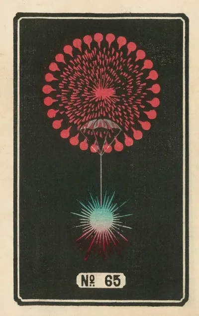 Night Fireworks No 65