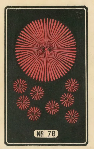 Night Fireworks No 76