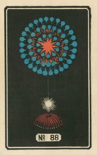 Night Fireworks No 88