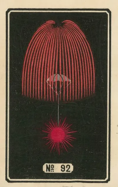 Night Fireworks No 92