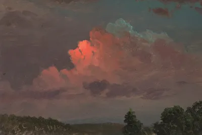 Nightfall Near Olana