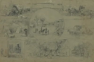 Nine Camp Scenes