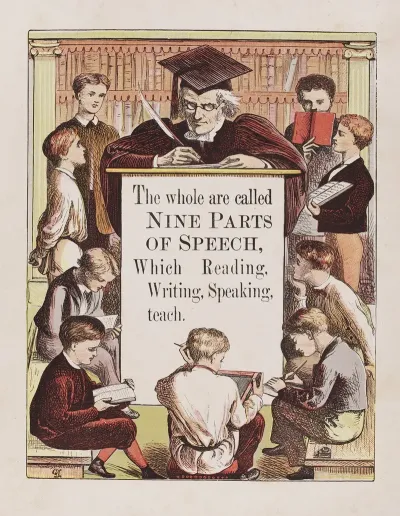Nine Parts Of Speech