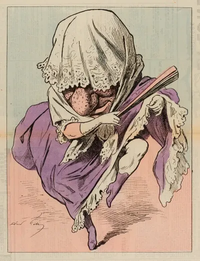 Niniche Par Gill Role De Mme Judic Aux Varietes
