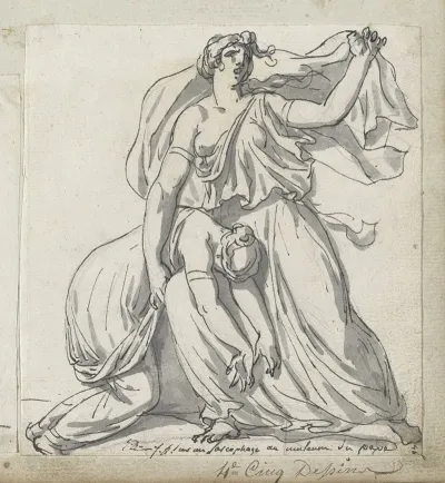Niobe And Her Daughter