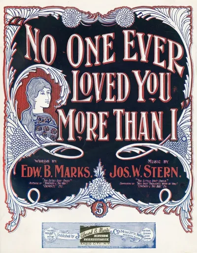 No One Ever Loved You More Than I