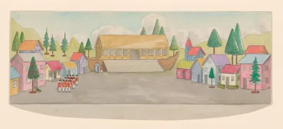 Noahs Ark And Village