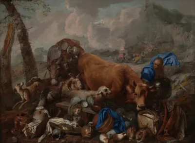 Noahs Sacrifice After The Deluge
