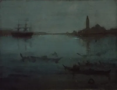 Nocturne In Blue And Silver The Lagoon Venice