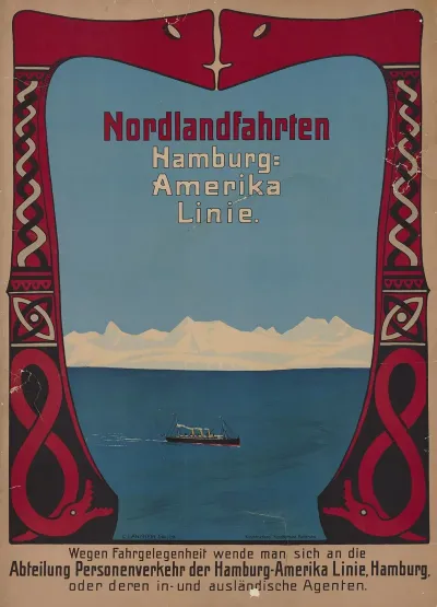 Nordlandfahrten Hamburg Amerika Linie