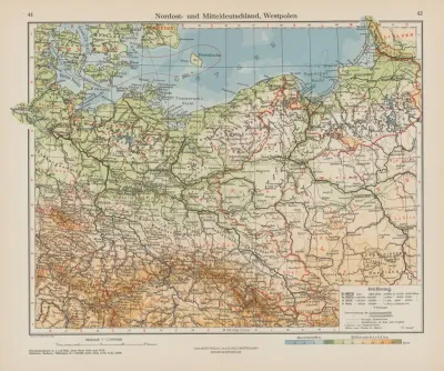 Nordost Und Mitteldeutschland Westpolen