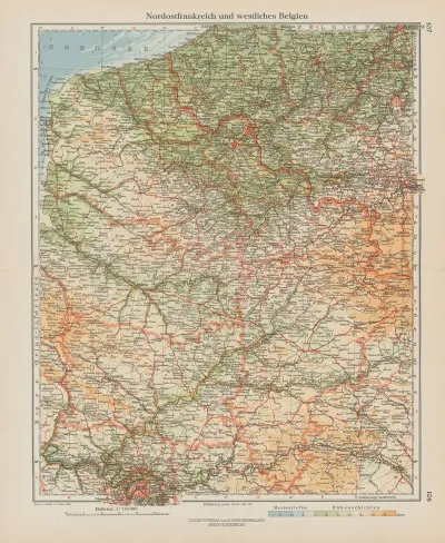 Nordostfrankreich Und Westliches Belgien