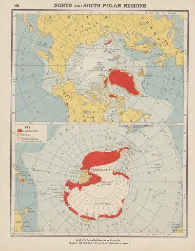 North And South Polar Regions
