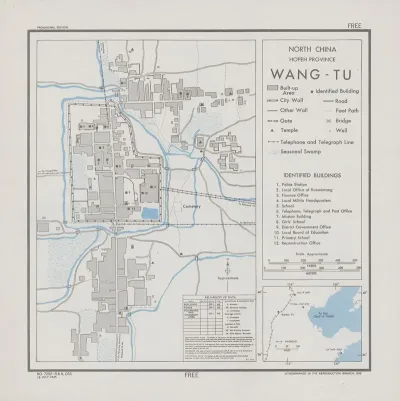 North China Hopeh Province Wang Tu