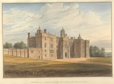 North East View Of Beaudesert Staffordshire The Seat Of The Marquis Of Anglesea