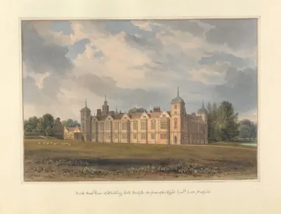 North East View Of Blickling Hall Norfolk The Seat Of The Right Honble Lord Suffield