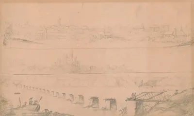 North East View Of Florence Alabama June 22 1862