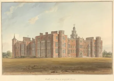 North East View Of Hatfield House