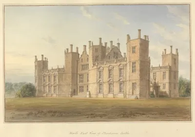 North East View Of Sherborne Castle