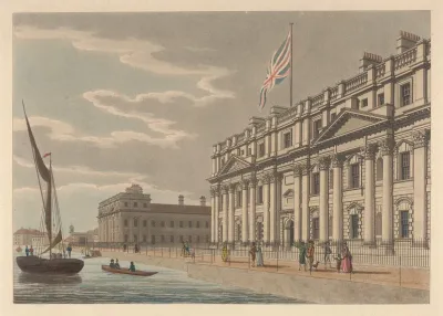 North Front Of Greenwich Hospital