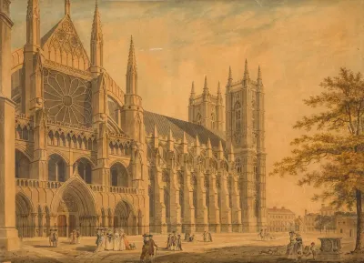 North Front Of Westminster Abbey 2