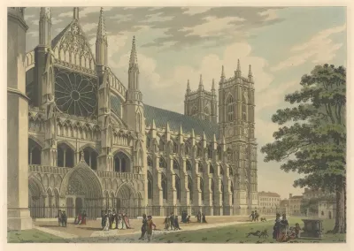 North Front Of Westminster Abbey