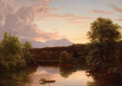 North Mountain And Catskill Creek