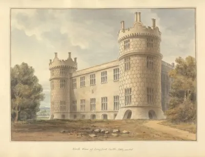 North View Of Longford Castle Lately Erected