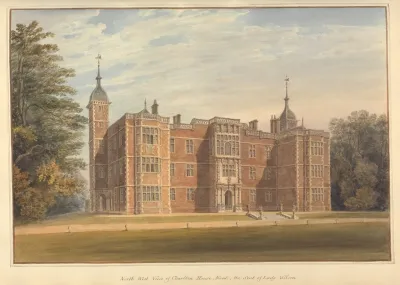 North West View Of Charlton House Kent The Seat Of Lady Wilson