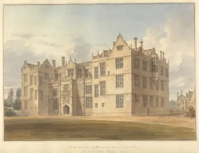 North West View Of Montacute House Somersetshire The Seat Of John Phelips Esqr