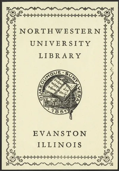 Northwestern University Evanston Ill Library