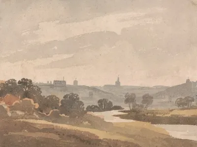 Norwich From The Gravel Pits