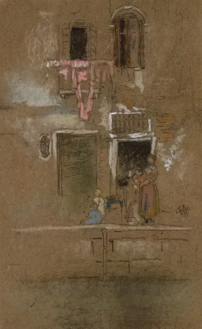 Note In Pink And Brown