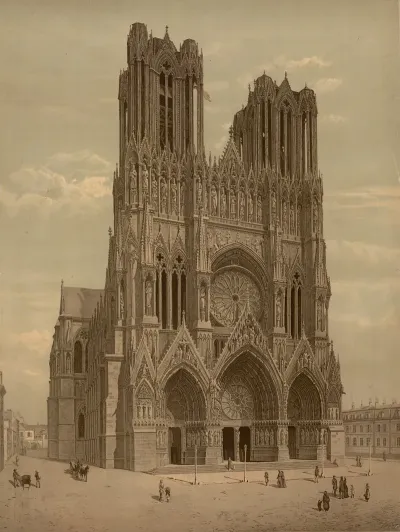 Notre Dame De Reims Reims Cathedral