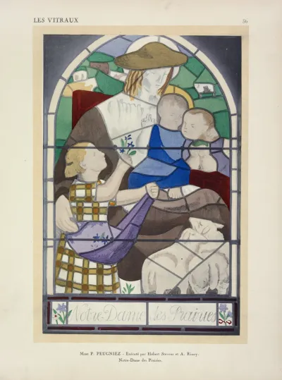 Notre Dame Des Prairies Au Pavillon Du Vitrail