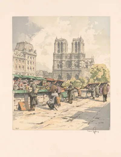 Notre Dame I Bookstalls