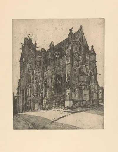Notre Dame Of The Nativity Catholic Church In Moret Sur Loing