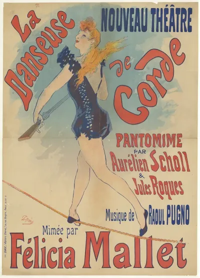 Nouveau Theatre La Danseuse De Corde Felicia Mallet