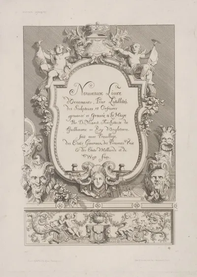 Nouveaux Livre Dornements Title Page