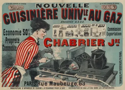 Nouvelle Cuisiniere Universelle Au Gaz Chabrier Jeune