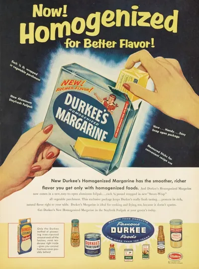 Now Homogenized For Better Flavor