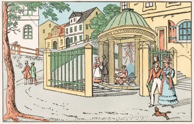 Nr 203 Alt Karlsbad Der Schlossbrunn