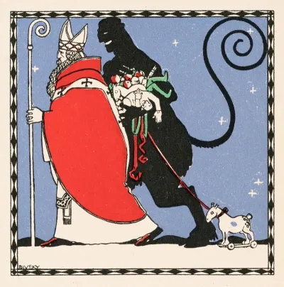 Nr 238 Nikolo Und Krampuskarte 2