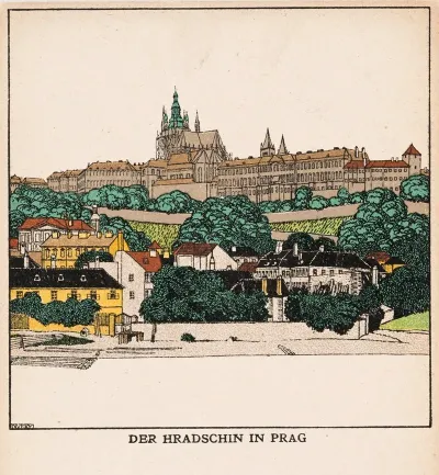 Nr 264 Der Hradschin In Prag