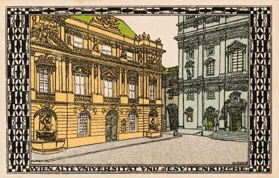 Nr 316 1 Dr Ignaz Seipel Platz Mit Alter Universitat Und Jesuitenkirche
